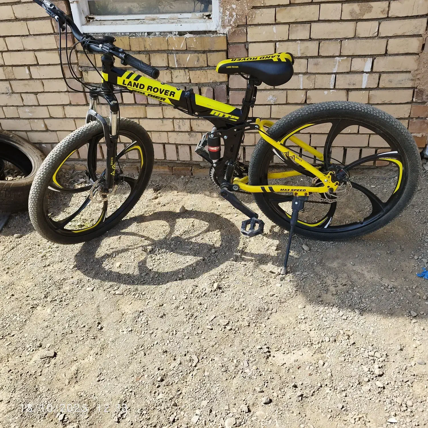 دوچرخه خارجی تاشو  اسپورت مارک لندروور|دوچرخه، اسکیت، اسکوتر|جیرفت, |دیوار