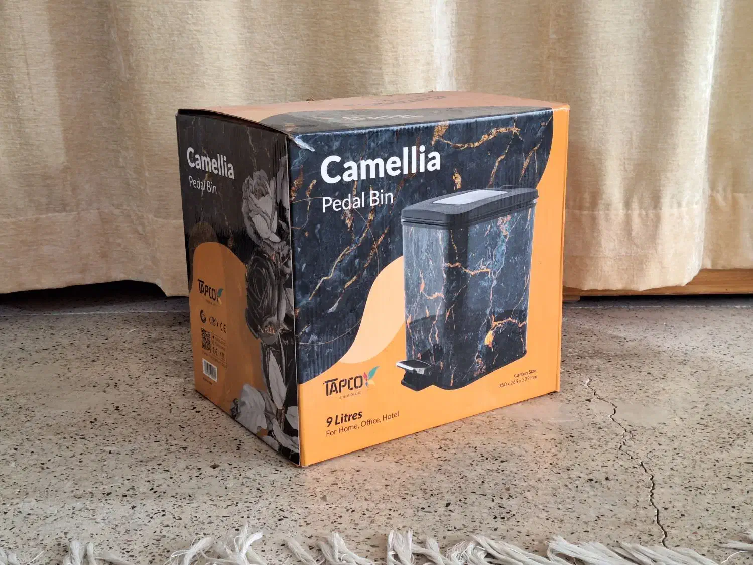 سطل زباله پدالی تاپکو مدل کاملیا|لوازم نظافت|قم, پردیسان|دیوار