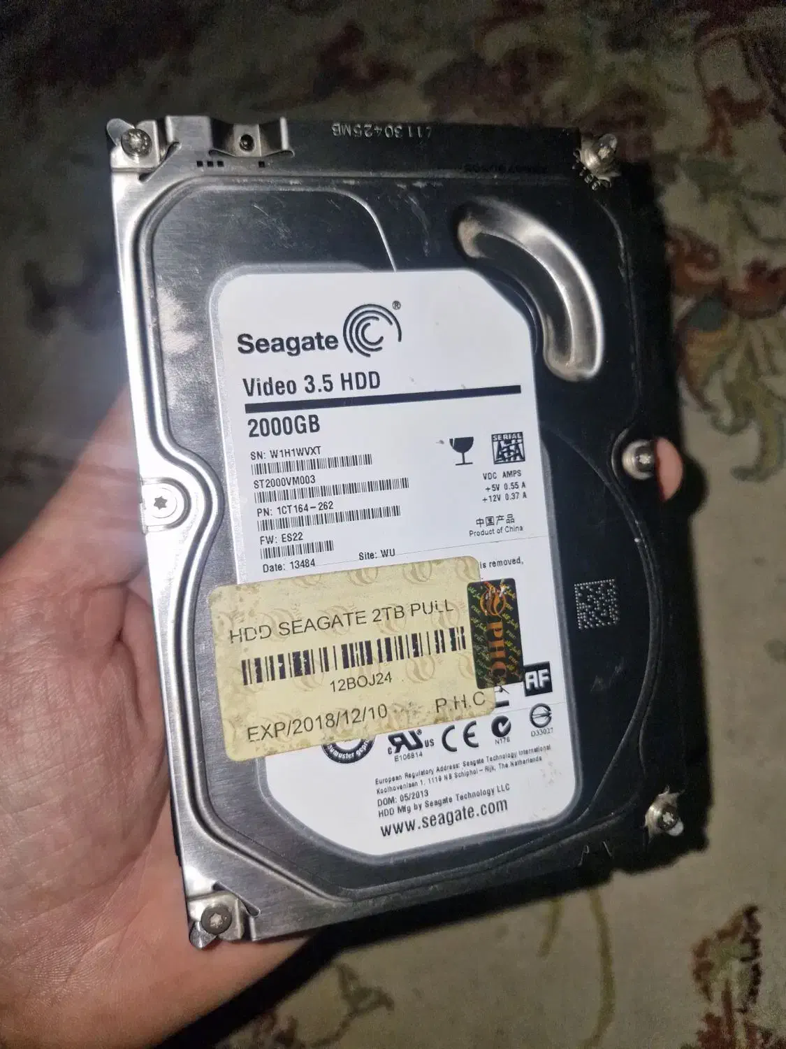 هارد سیگیت 2 ترا|قطعات و لوازم جانبی رایانه|قوچان, |دیوار