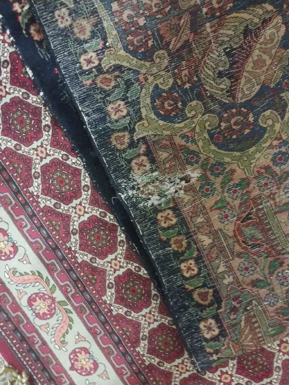 دوتافرش ۱۲ متری جمعا ده میلیون مفت زیر پا قشنگ|فرش|قم, هفت تیر|دیوار