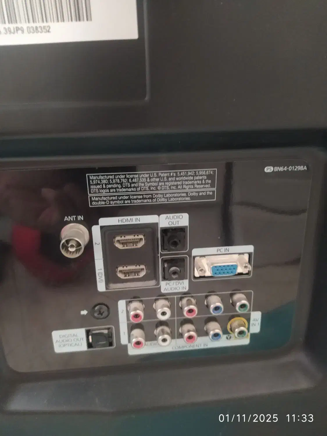 تلویزیون ال سی دی سامسونگ|تلویزیون و پروژکتور|اراک, |دیوار