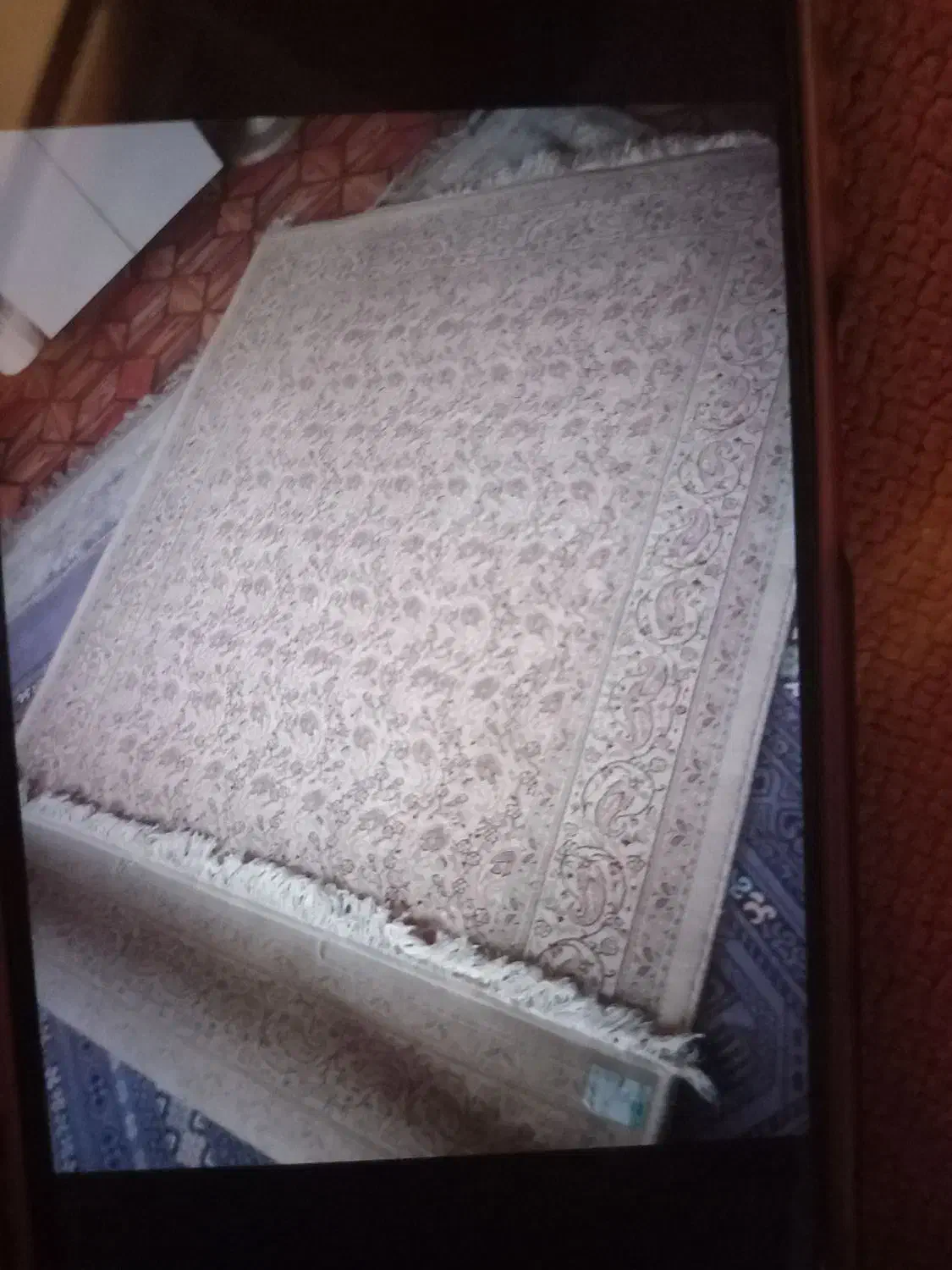 قالی ۴ متری تمیز|فرش|بندرعباس, |دیوار