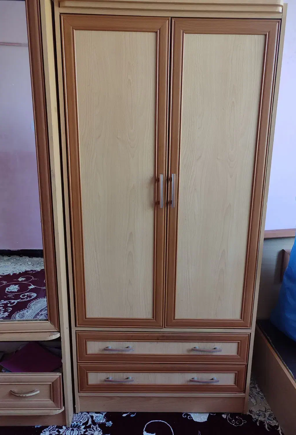 کمد و تخت خواب|جاکفشی، کمد، دراور|شیراز, زند|دیوار