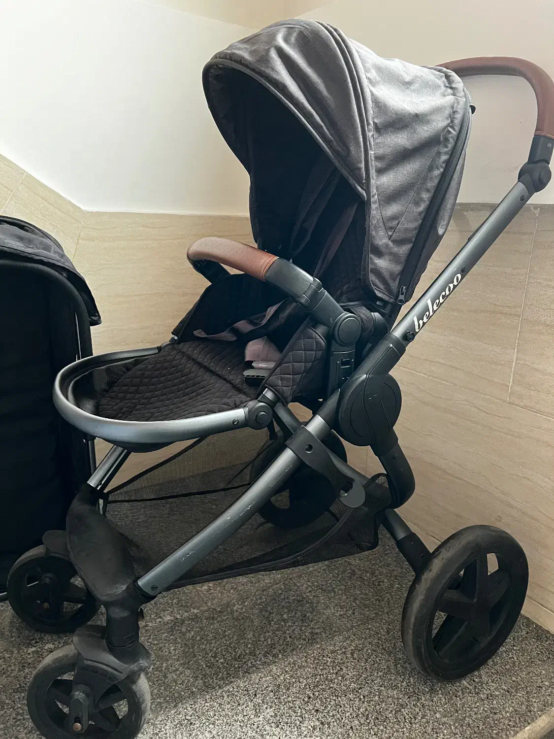 کالسکه برند ۳تیکه +ساک در حدنو|کالسکه و لوازم جانبی|رشت, دیانتی|دیوار