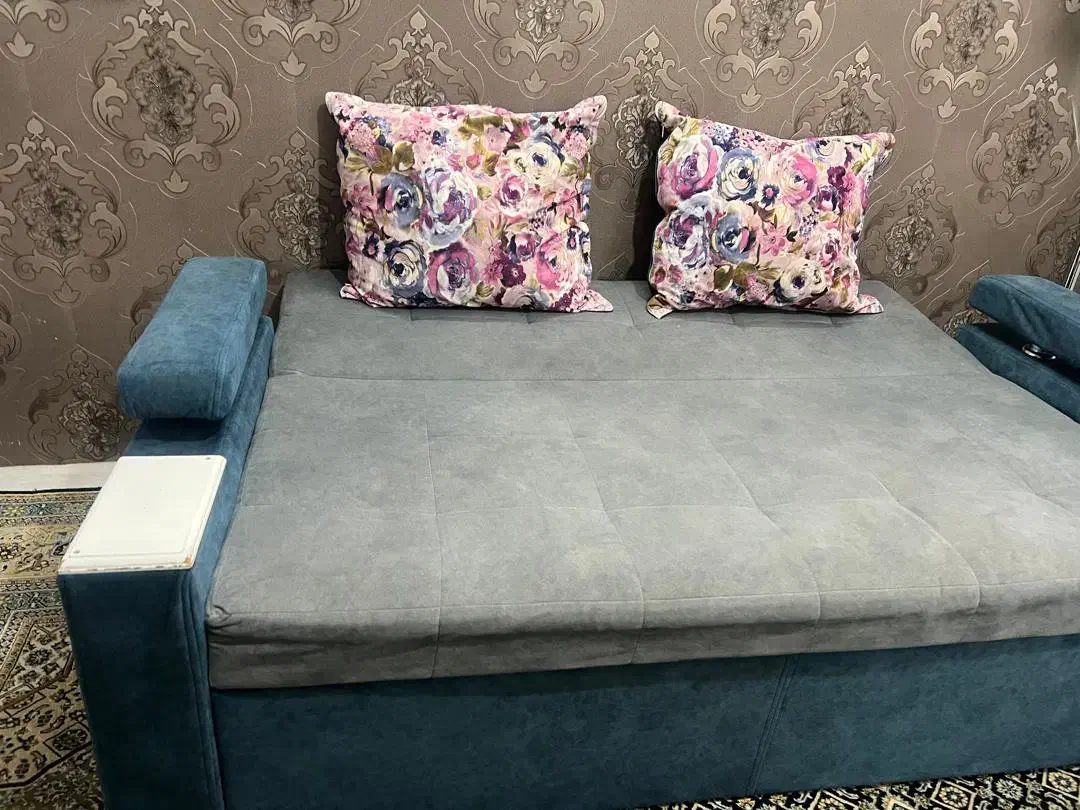 مبل تخت شو ۲ نفره|تخت و سرویس خواب|مشهد, دانشجو|دیوار