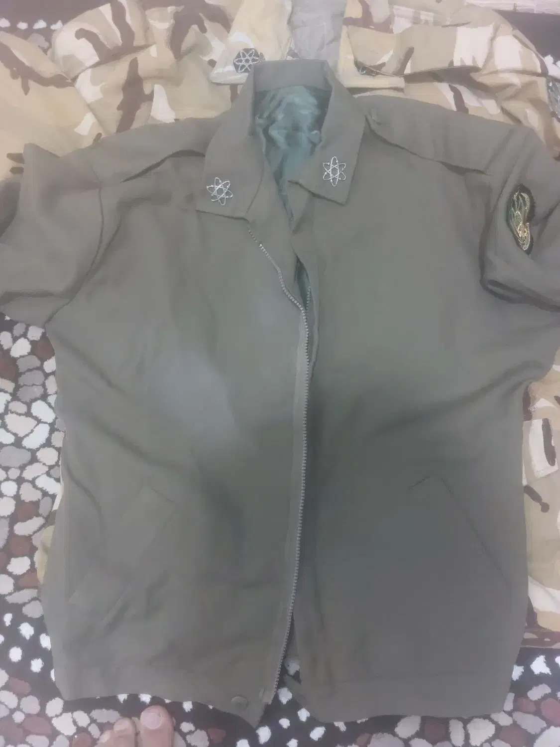 بتل ارتشی زمستانی  سایز متوسط|لباس|اسدآباد, |دیوار