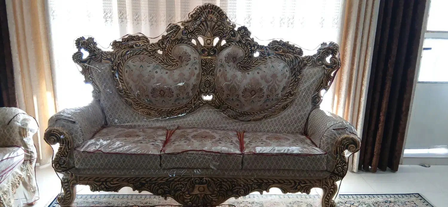 فروش مبل ۹ نفره|مبلمان خانگی و میز عسلی|سپیدان, |دیوار