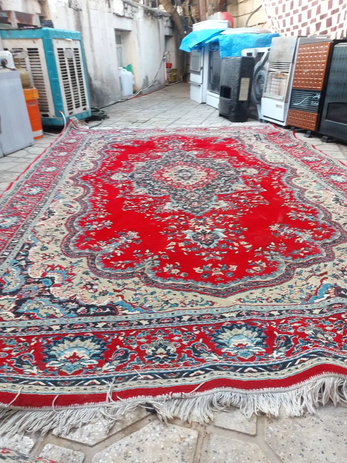 فروش فوری فرش تمام نخ|فرش|یاسوج, |دیوار