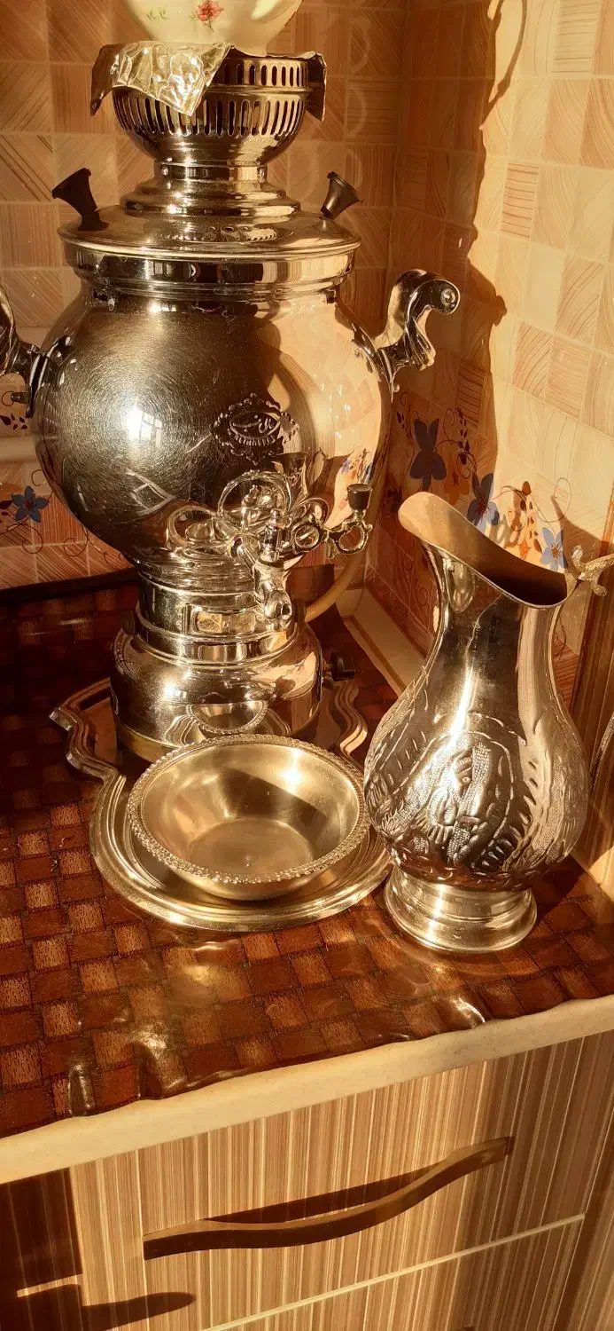 ست سماور گازی|سماور، چای‌ساز، قهوه‌ساز|تهران, نازی‌آباد|دیوار