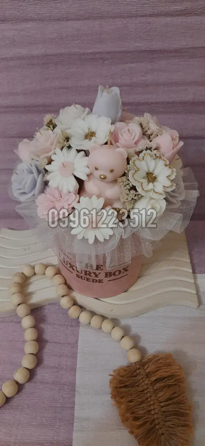 باکس گل شمع|گل مصنوعی|سراب, |دیوار