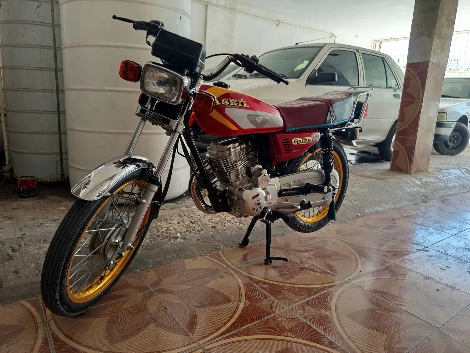 موتور اشیل درحد صفر|موتورسیکلت|اهواز, شریعتی جنوبی|دیوار