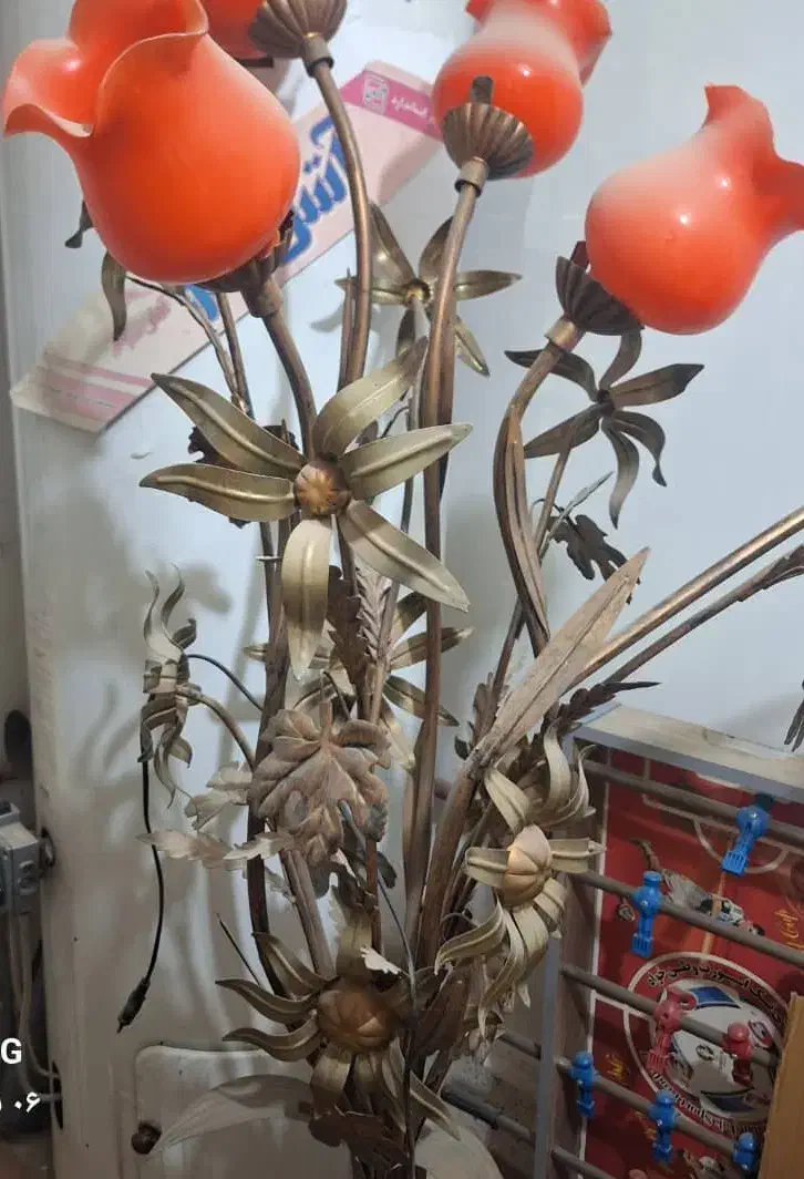 اباژور ۵شاخه|چراغ خواب و آباژور|مراغه, |دیوار