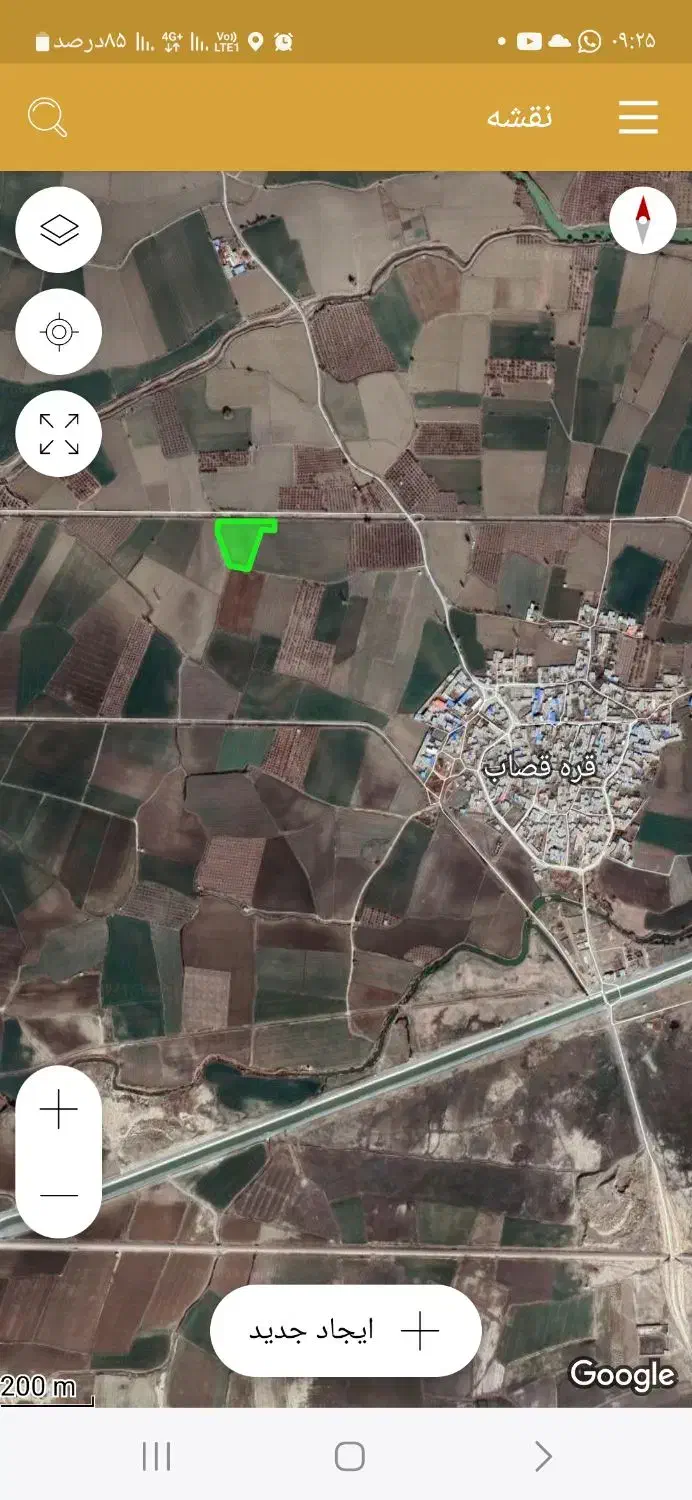 اجاره زمین کشاورزی به متراژ ۸ هزار متر مربع|اجارهٔ کوتاه‌مدت ویلا و باغ|محمدبار, |دیوار