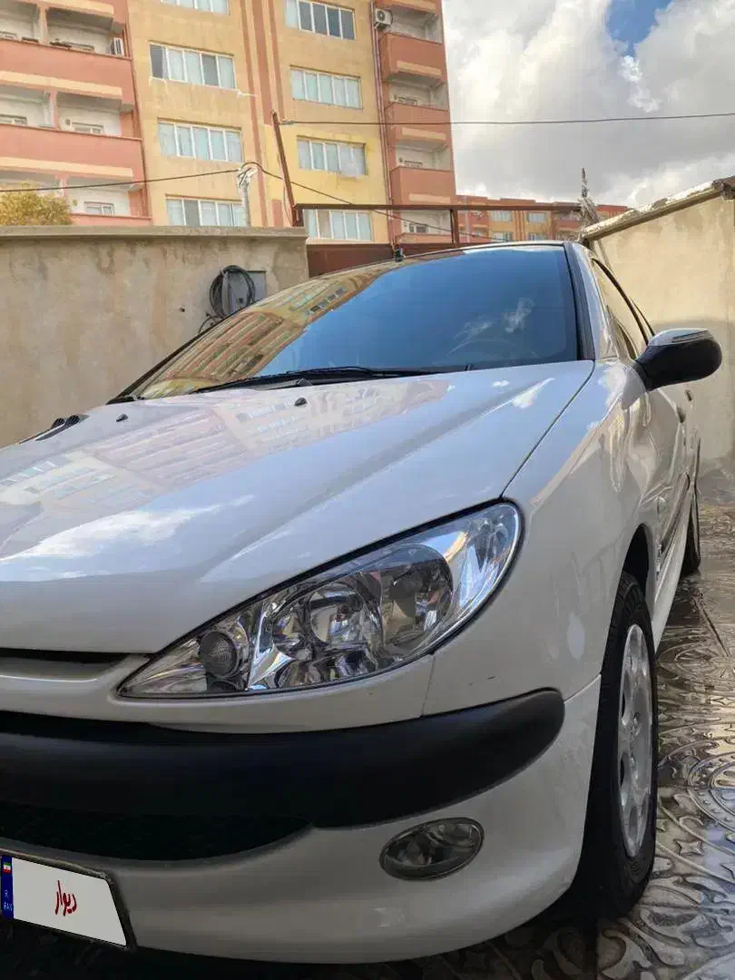 ۲۰۶ sd v8 مدل ۹۵ فقط معاوضه بانیسان|خودرو سواری و وانت|ایلام, |دیوار