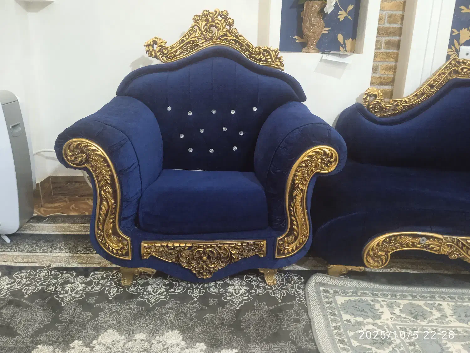 مبل شزلون ۸ نفره|مبلمان خانگی و میز عسلی|تربت جام, معدآباد|دیوار