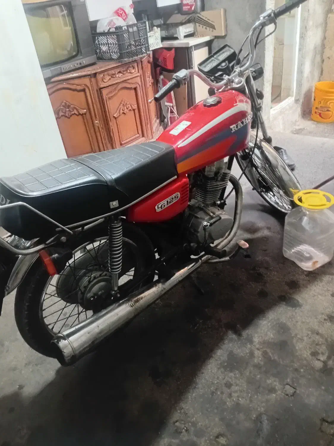 موتور موزایده مدل89|موتورسیکلت|خوی, |دیوار