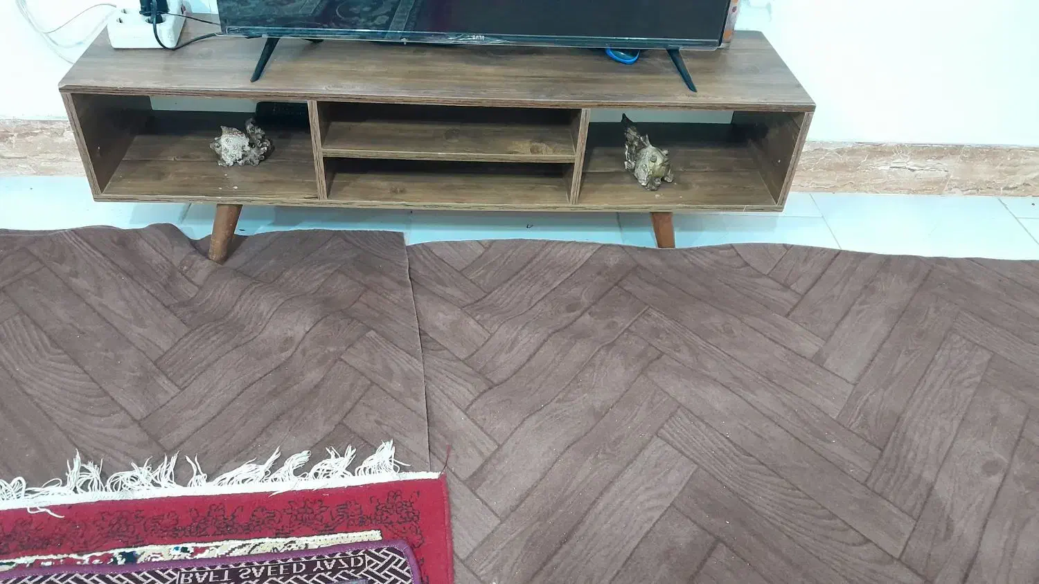 فرش ۱۲ متری.بخاری میز توی.جاکفشی بوفه|فرش|گالیکش, |دیوار