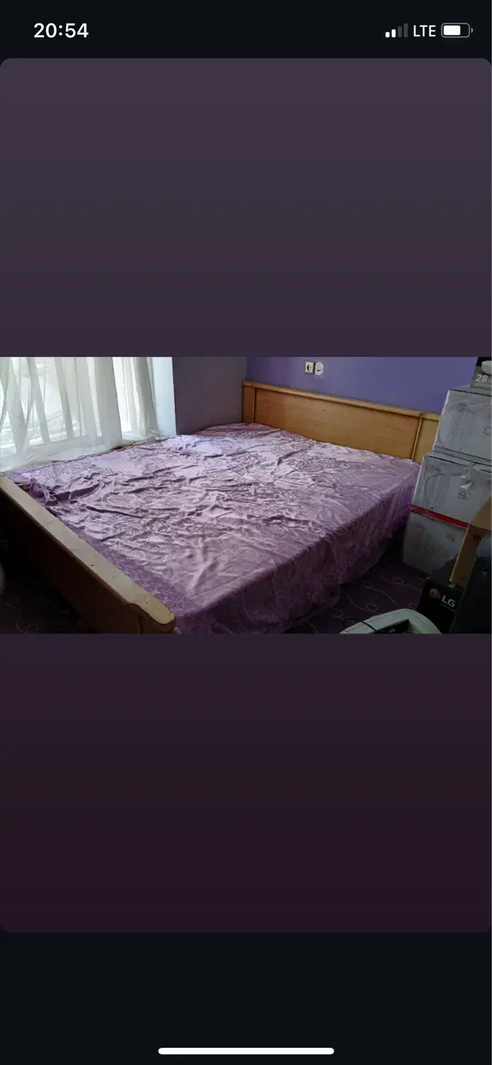 سرویس خواب ۲ نفره چوبی|تخت و سرویس خواب|شیراز, شریف‌آباد|دیوار