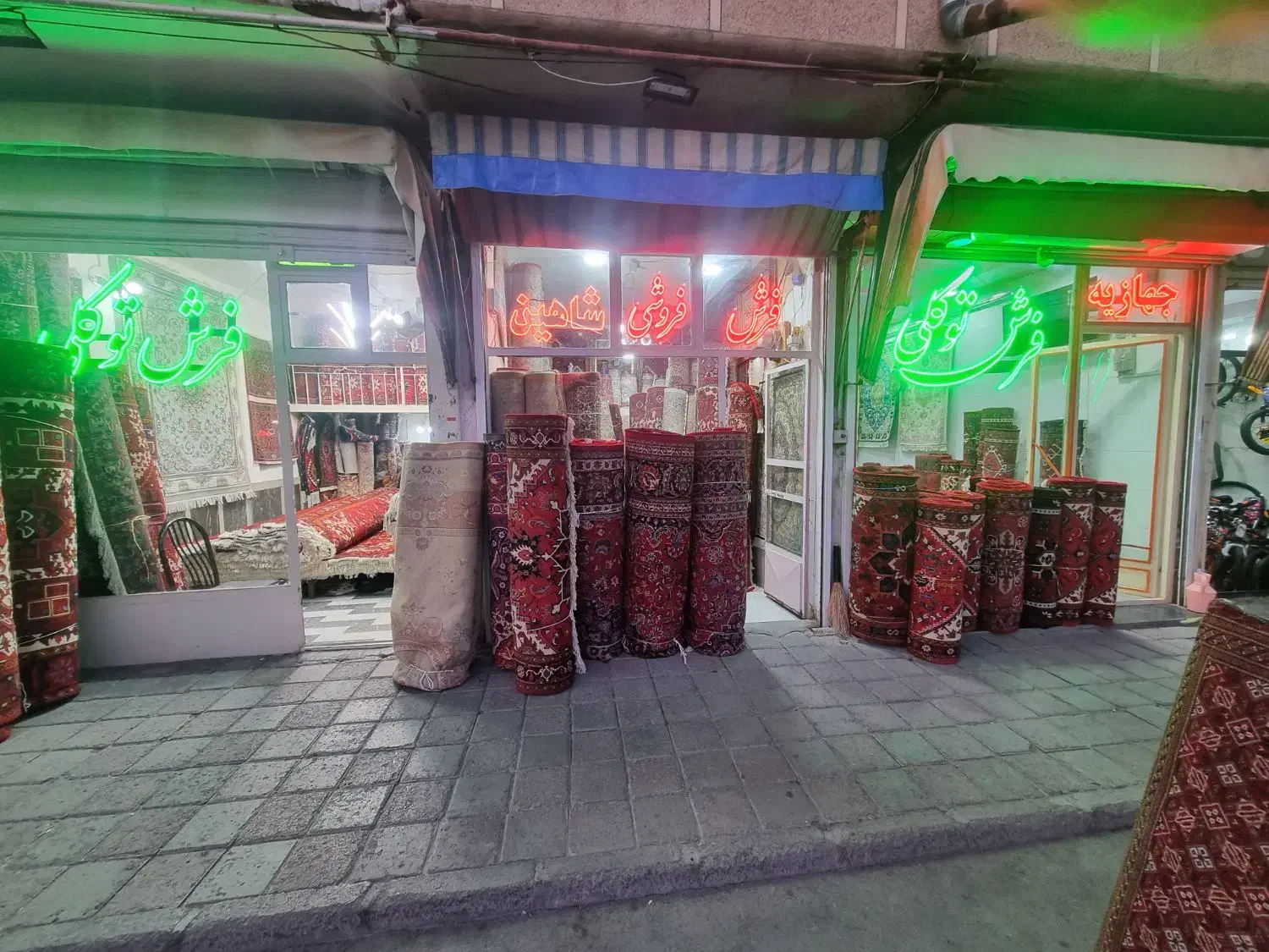 ۲جفت فرش ارزون قیمت|فرش|مراغه, |دیوار