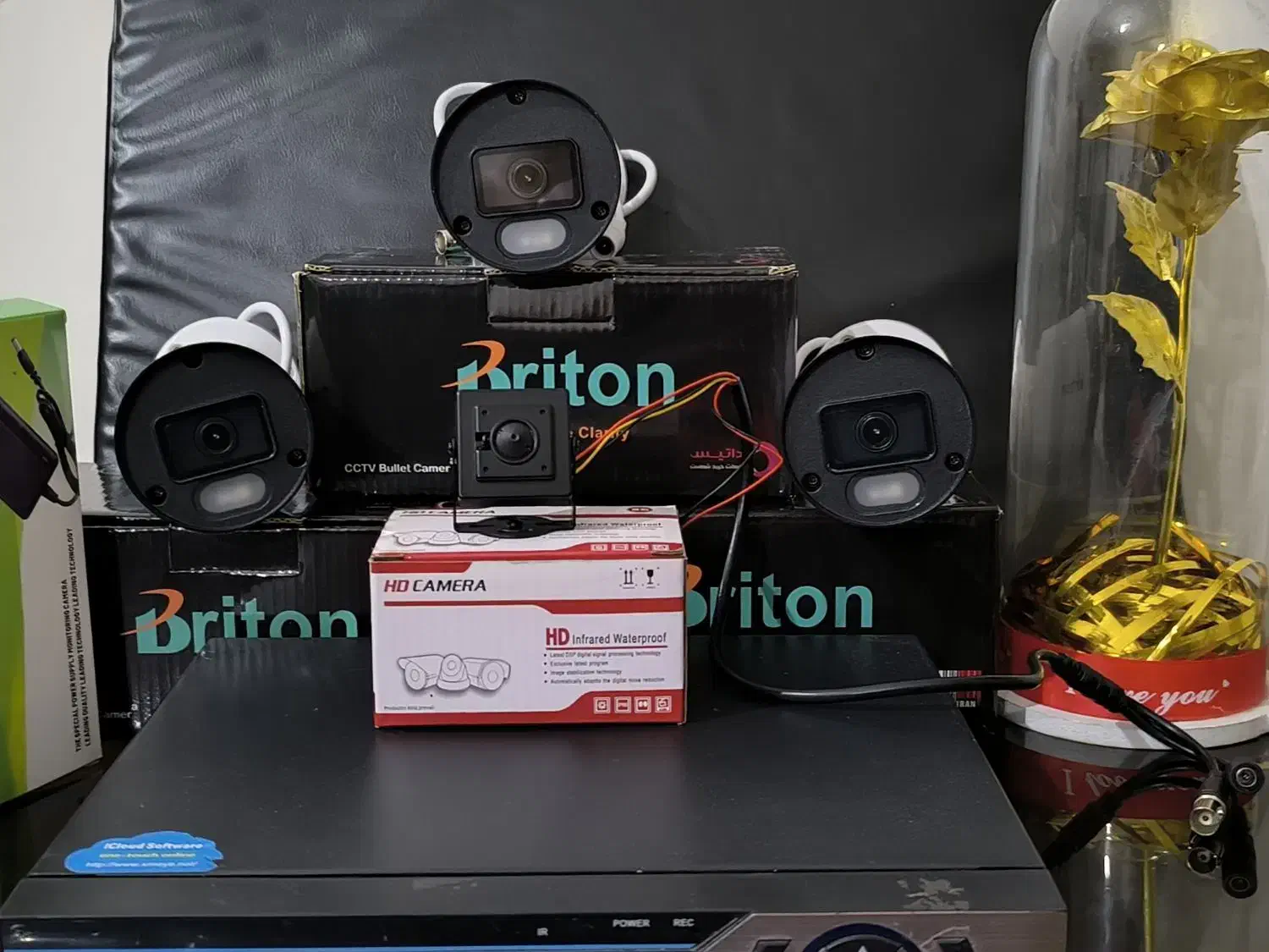 ۴عدد دوربین مداربسته|دوربین مداربسته|سراب, |دیوار