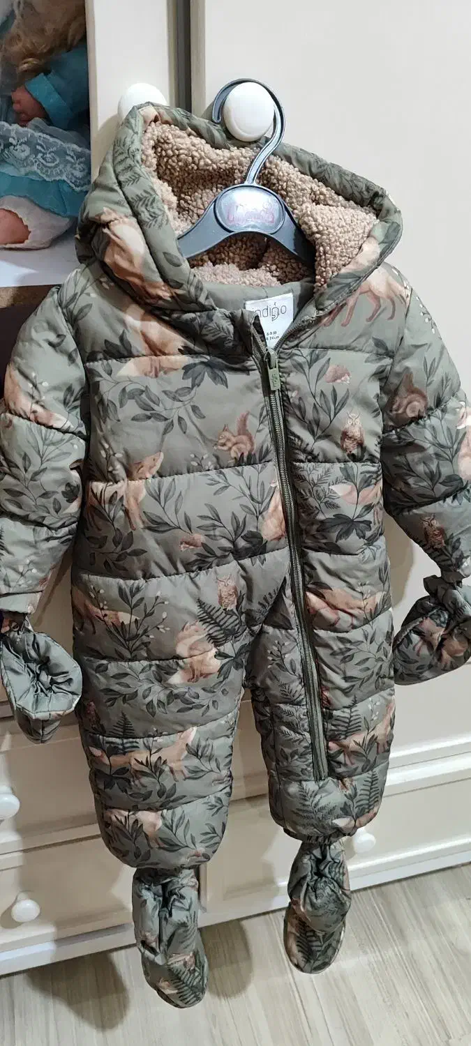 کاپشن خارجی . پالتو . سرهم خز دار|کفش و لباس بچه|تبریز, |دیوار