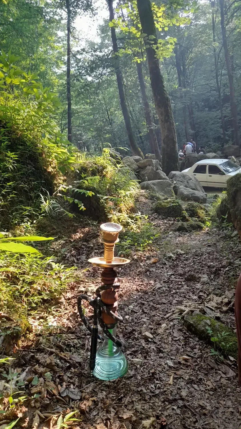 قلیون در حد نو|صنایع دستی و سایر لوازم تزئینی|رامسر, |دیوار