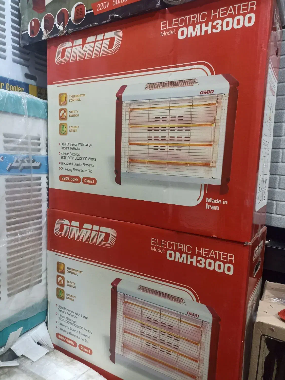 بخاری برقی 3000امید|بخاری، هیتر، شومینه|شیراز, اصلاح‌نژاد|دیوار