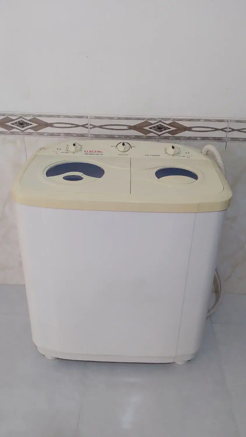 ماشین لباسشویی دوقلو الکترون|ماشین لباسشویی و خشک‌کن لباس|معصومیه, |دیوار