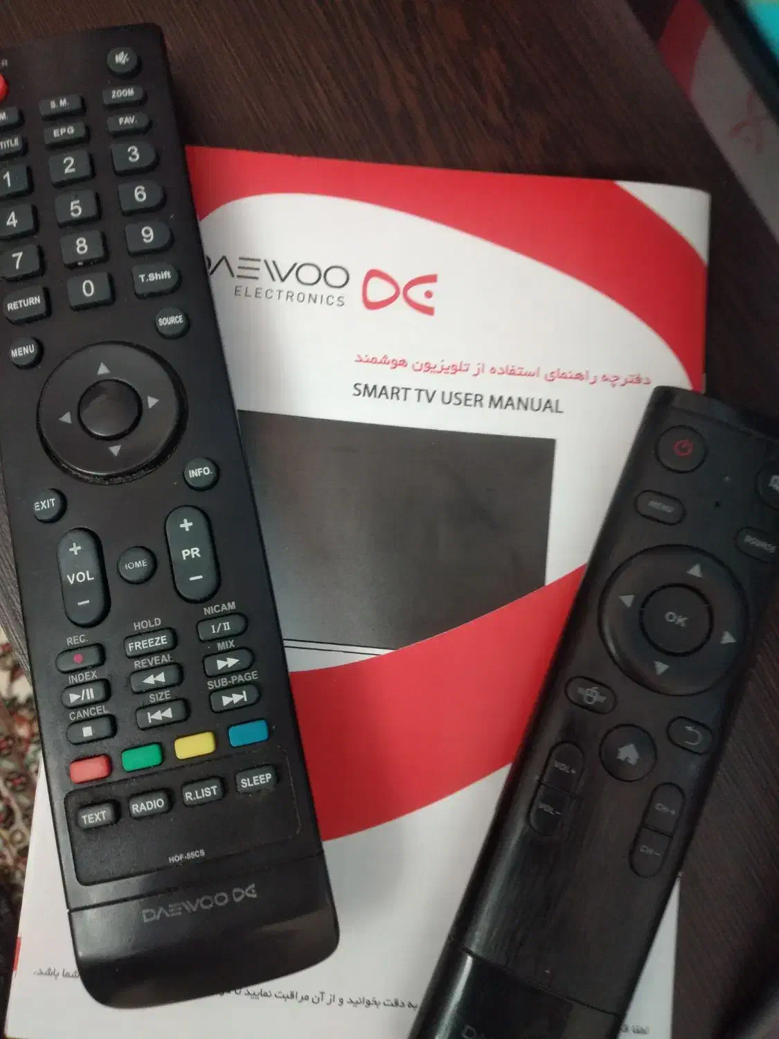 تلویزیون  ال ای دی هوشمند ۴۳ دوو( کاملا سالم)|تلویزیون و پروژکتور|مشهد, سناباد|دیوار