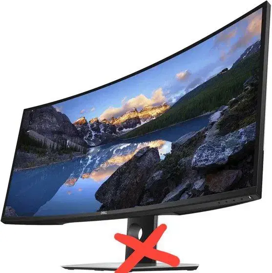 مانیتور 38 اینچ DELL Dell UltraSharp 2K U3818DW|قطعات و لوازم جانبی رایانه|تهران, تهرانسر غربی|دیوار