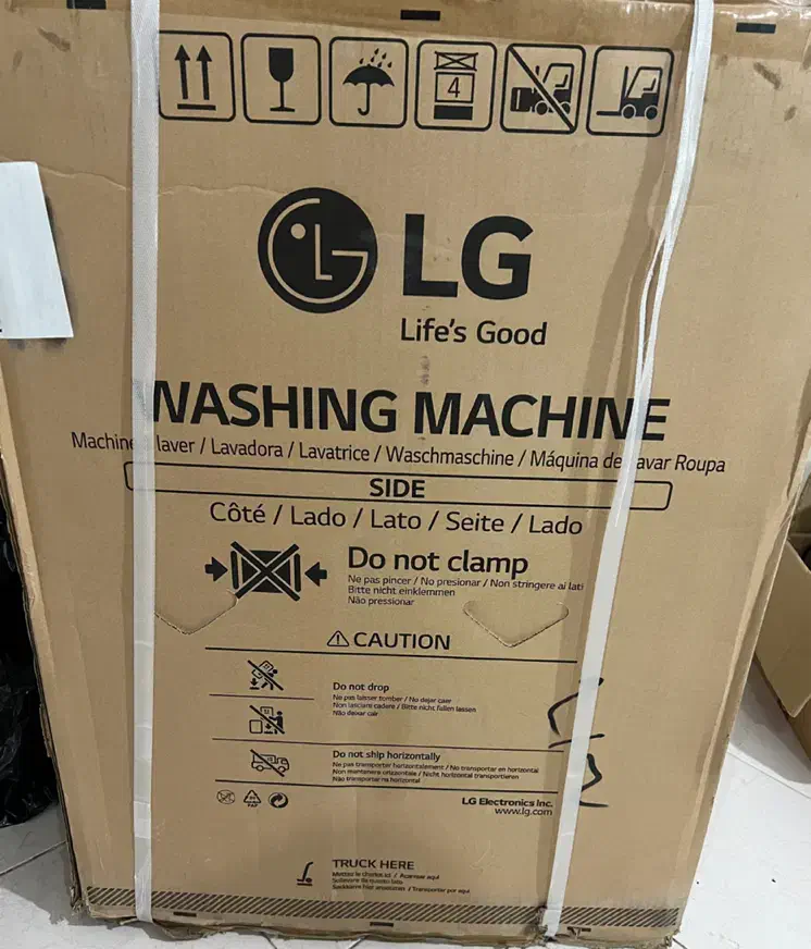 لباسشویی الجی موتور فابریک اصل کره آکبند|ماشین لباسشویی و خشک‌کن لباس|کرمانشاه, |دیوار