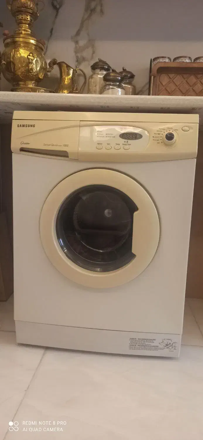 ماشین لباسشویی سامسونگ|ماشین لباسشویی و خشک‌کن لباس|قزوین, |دیوار