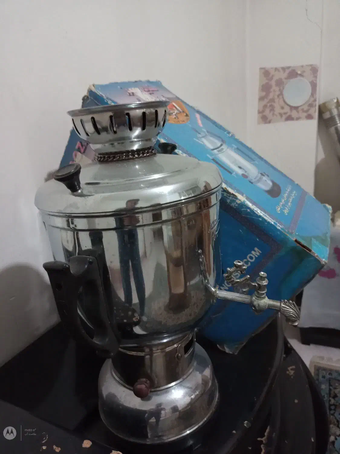 سماور گازی در حد نو مدل آب پری|سماور، چای‌ساز، قهوه‌ساز|سنندج, |دیوار