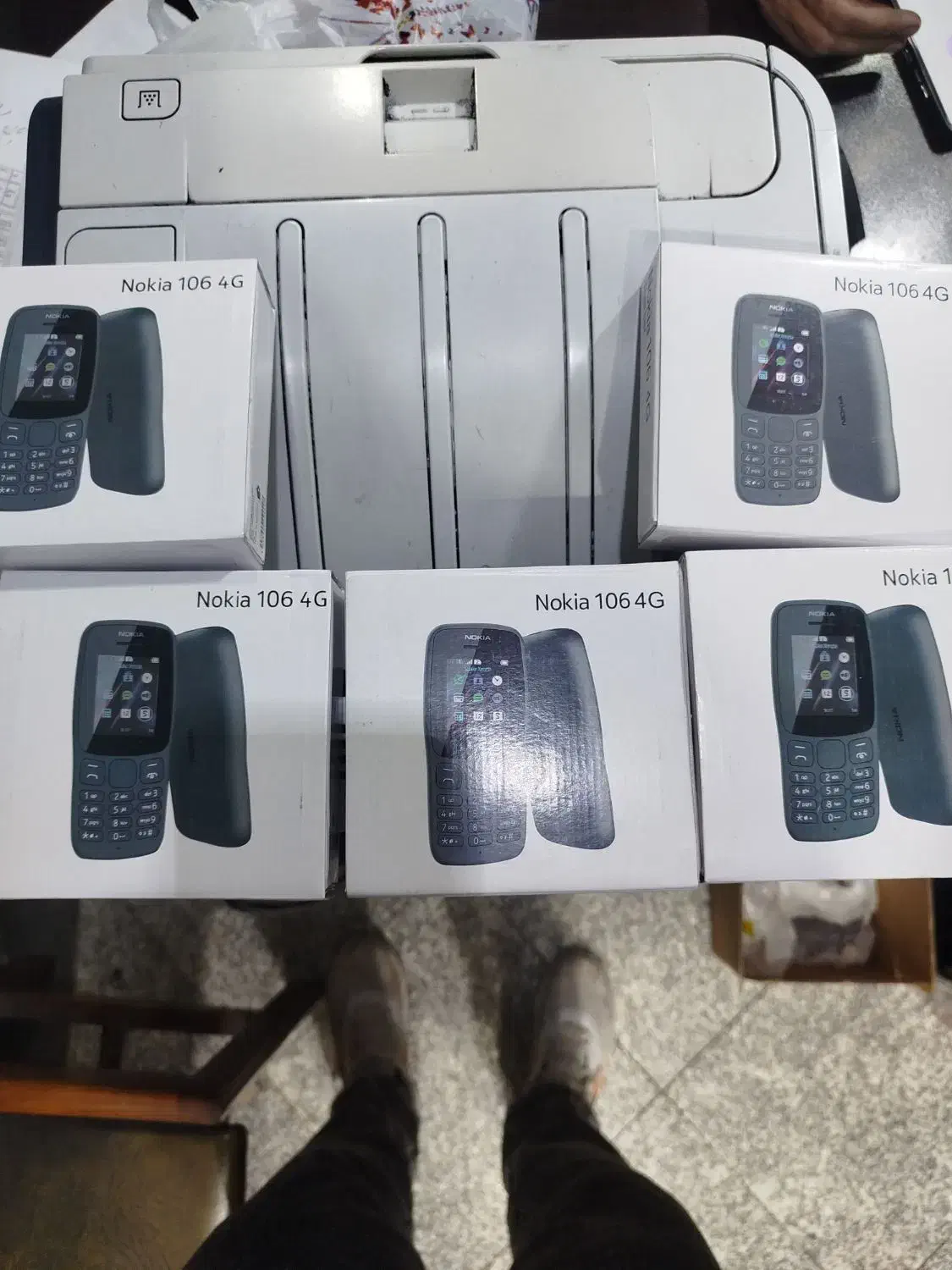 گوشی نوکیا 106آکبند|موبایل|تاکستان, |دیوار