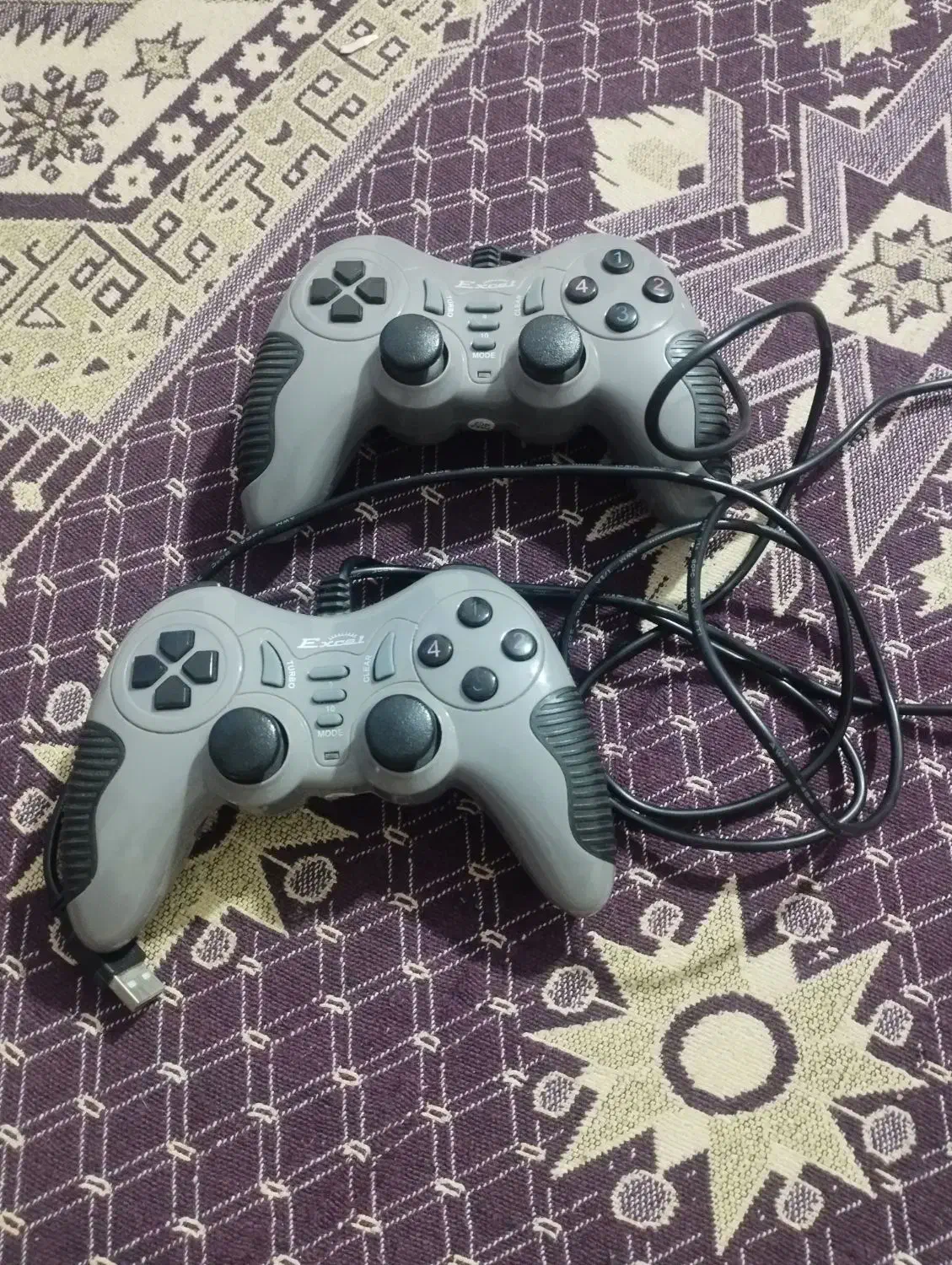 دسته بازی شوک دار اصلی مارک Excel|کنسول، بازی ویدئویی و آنلاین|فردیس, شهرک شهید حسینی|دیوار