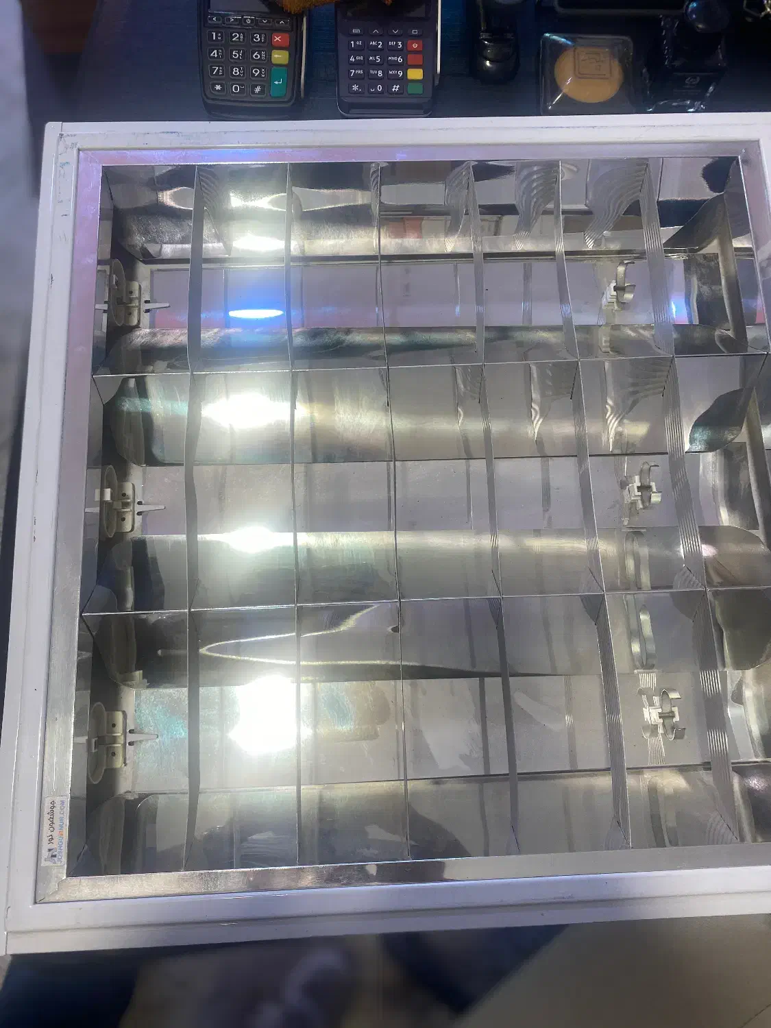 چراغ توکار ۶۰ در ۶۰|لامپ و چراغ|خوی, |دیوار