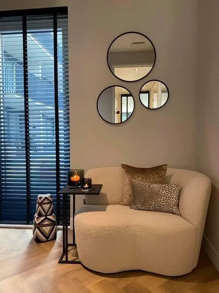 آینه گرد کد ۵۴|آینه|خرمآباد, |دیوار