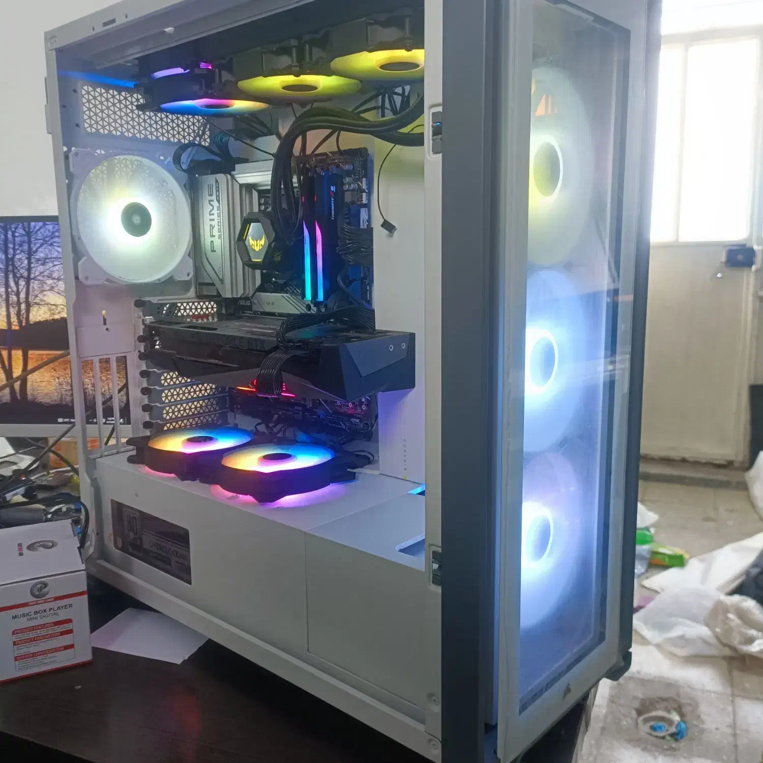 کیس گیمینگ Ryzen 9 7900x3d|رایانه رومیزی|تهران, علی‌آباد|دیوار