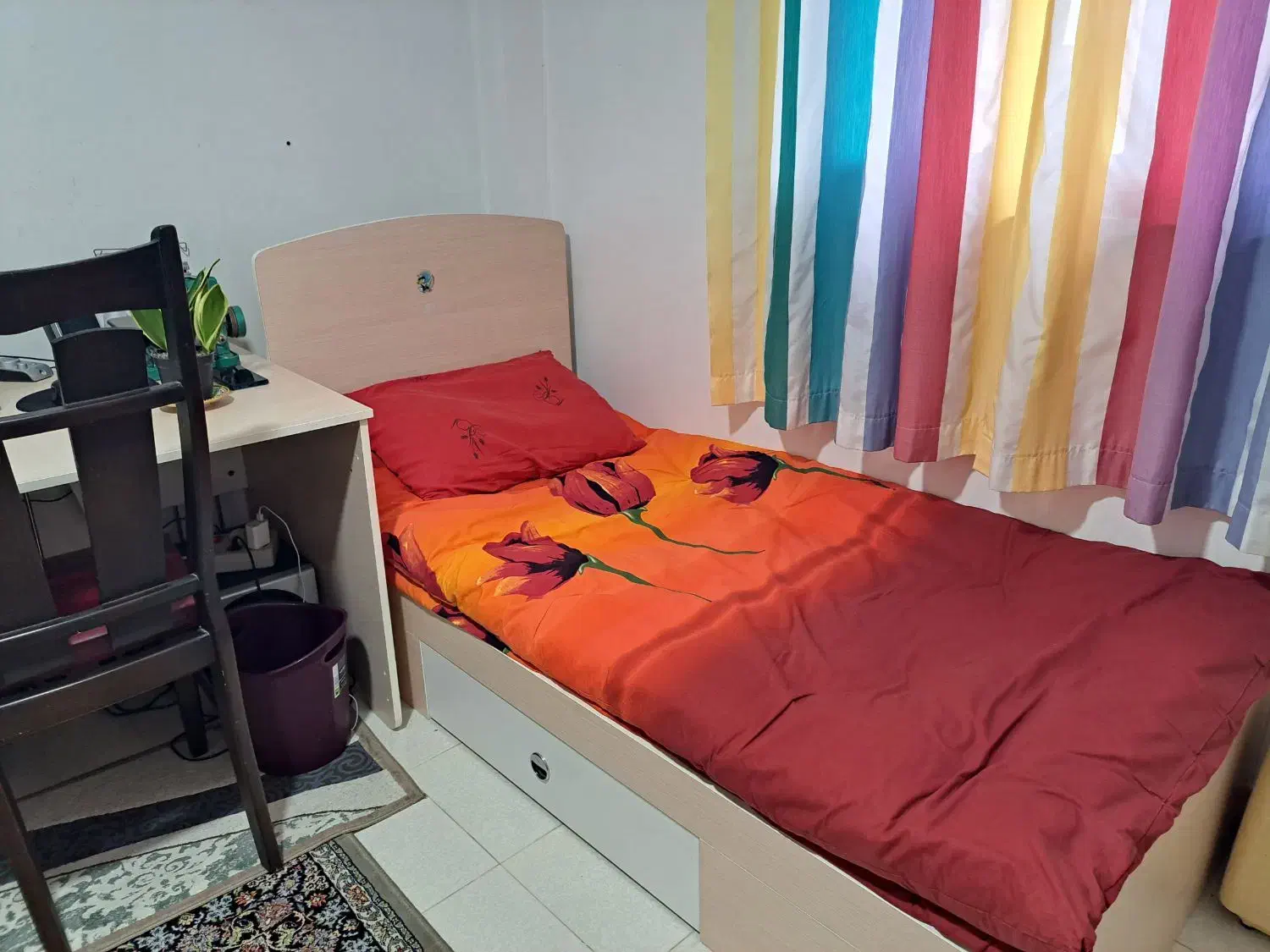 سرویس خواب کودک و نوجوان|تخت و سرویس خواب|رشت, لاکانی|دیوار