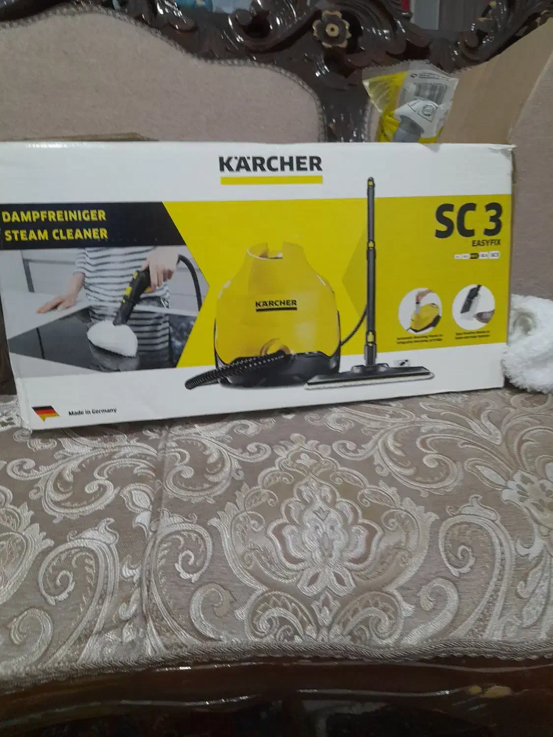 بخارشور کارچر المانSC3|جاروبرقی، جارو شارژی، بخارشو|سنقر, |دیوار