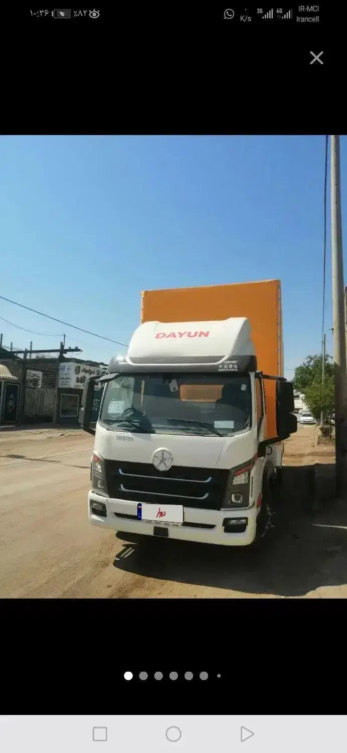 کامیونت دایون مدل 402 مسقف چادری|خودرو سنگین|مشهد, بهارستان|دیوار