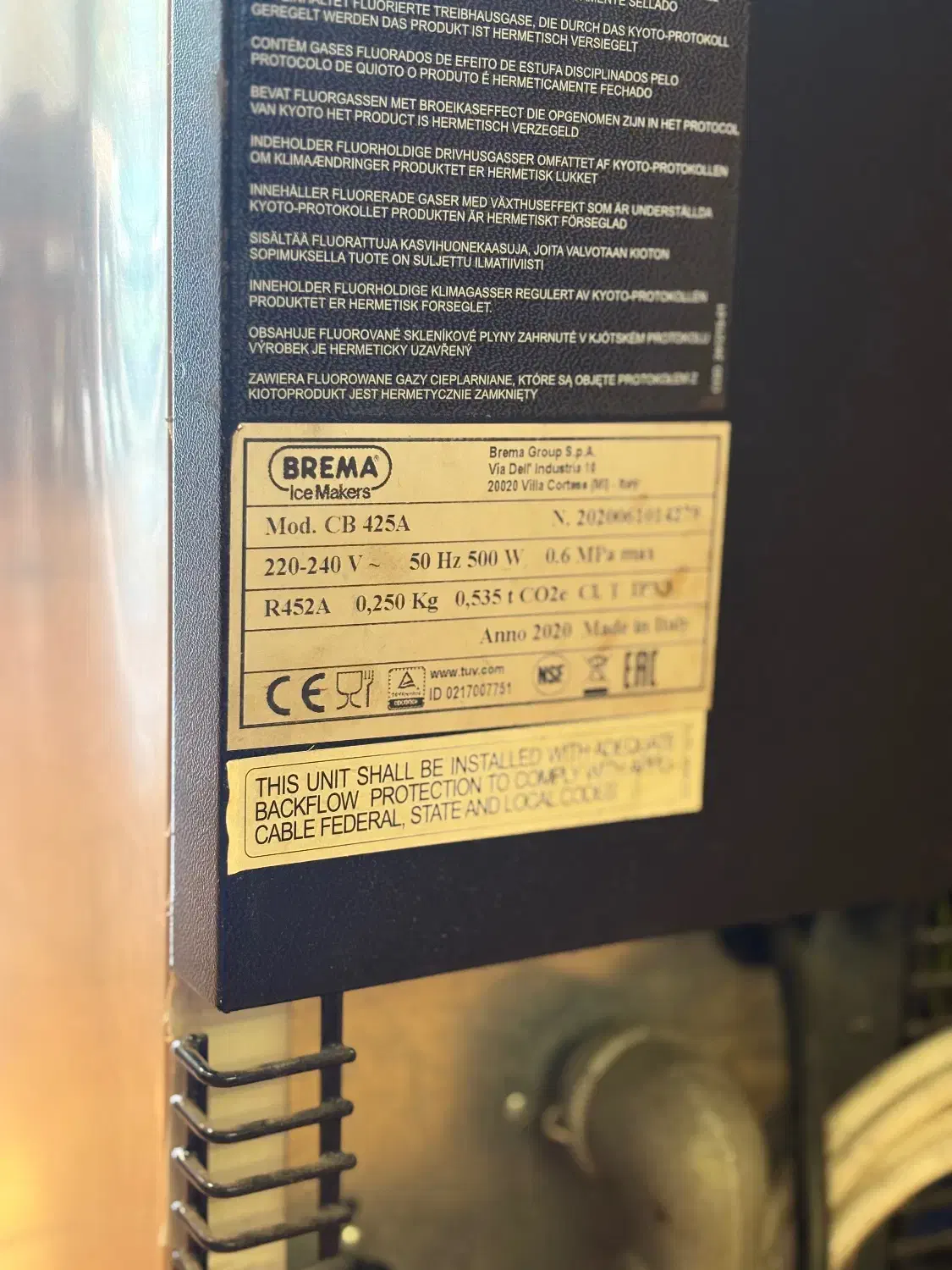 یخ ساز berma ice maker mod cb 425a|کافی‌شاپ و رستوران|تالش, هشتپر|دیوار