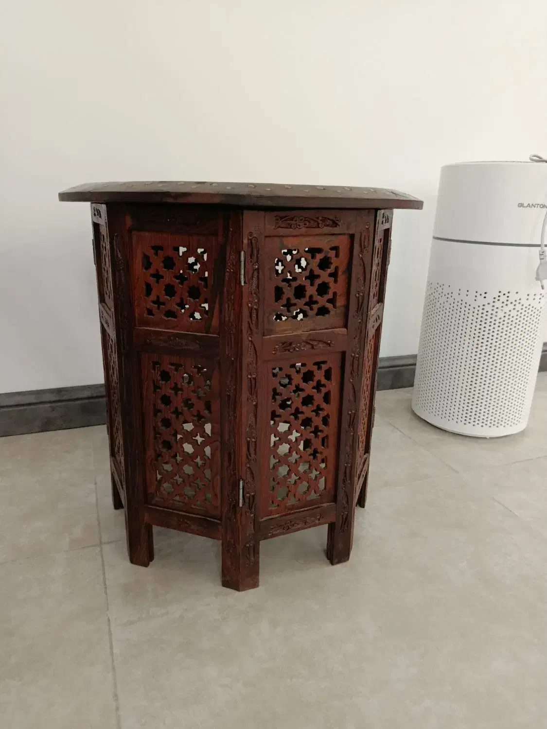 میز وارداتی هندی طراحی دستی|صنایع دستی و سایر لوازم تزئینی|تهران, شهرک چیتگر|دیوار