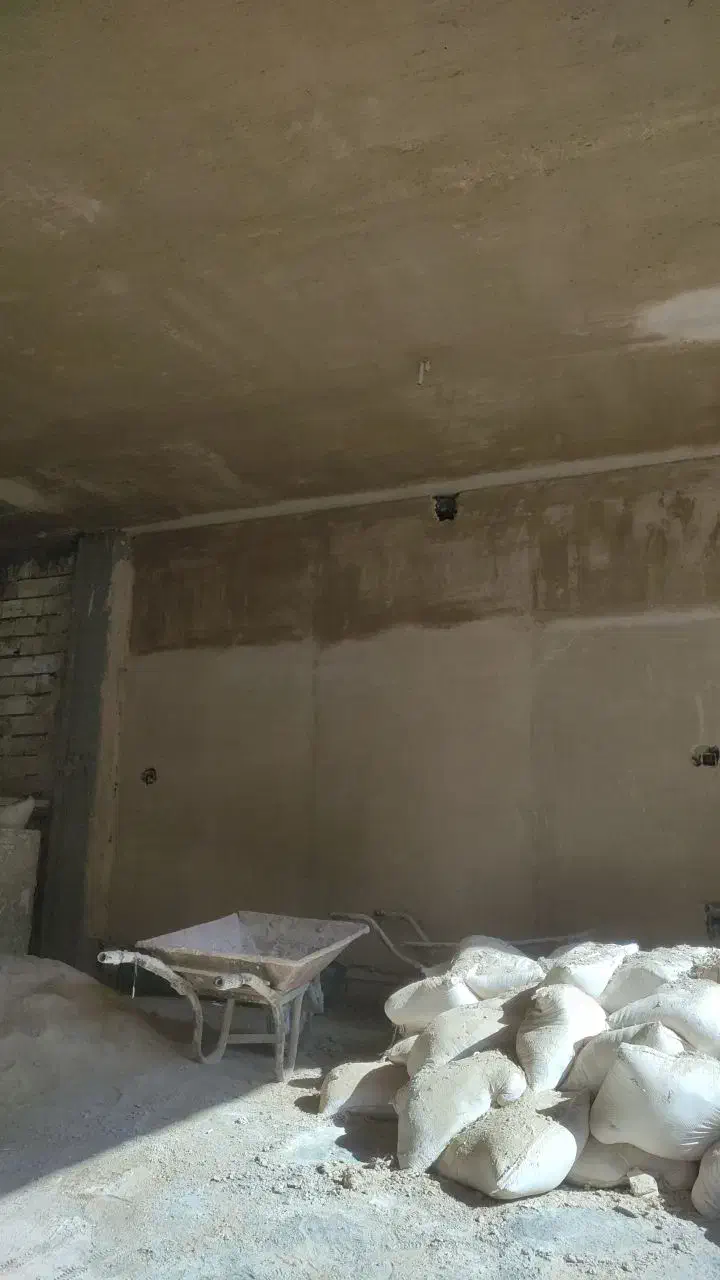 گــچ کاری ساختمان، گچ و خاک و سفید کاری|خدمات پیشه و مهارت|لنجان, |دیوار