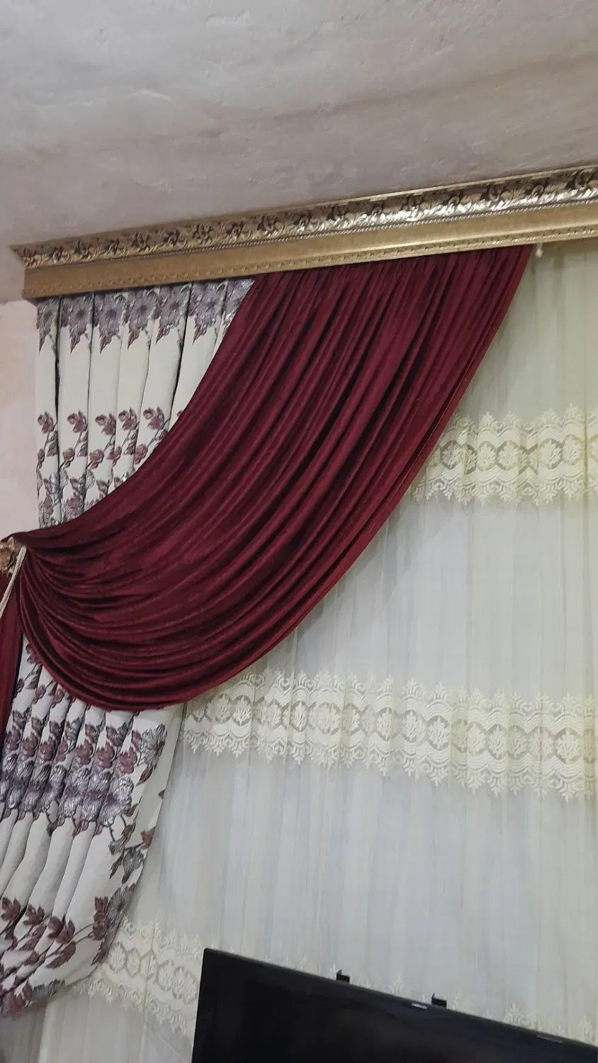 پرده|پرده، رانر، رومیزی|چهاردولی, |دیوار