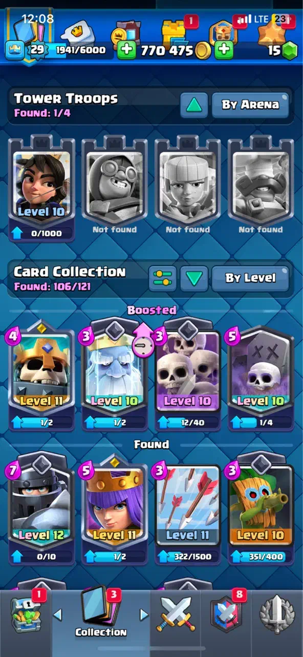 اکانت کلش رویال|کنسول، بازی ویدئویی و آنلاین|قشم, |دیوار