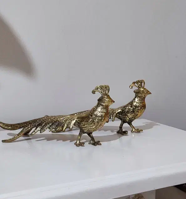 طاووس برنزی|مجسمه، تندیس، ماکت|قم, عمار یاسر|دیوار