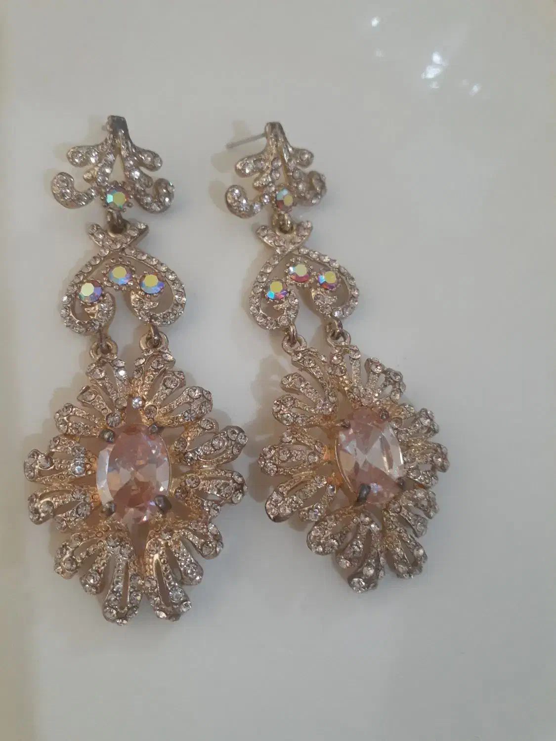 گوشواره هندی بسیار زیبا و گیره موی چینی|بدلیجات|پردیس, فاز ۸|دیوار