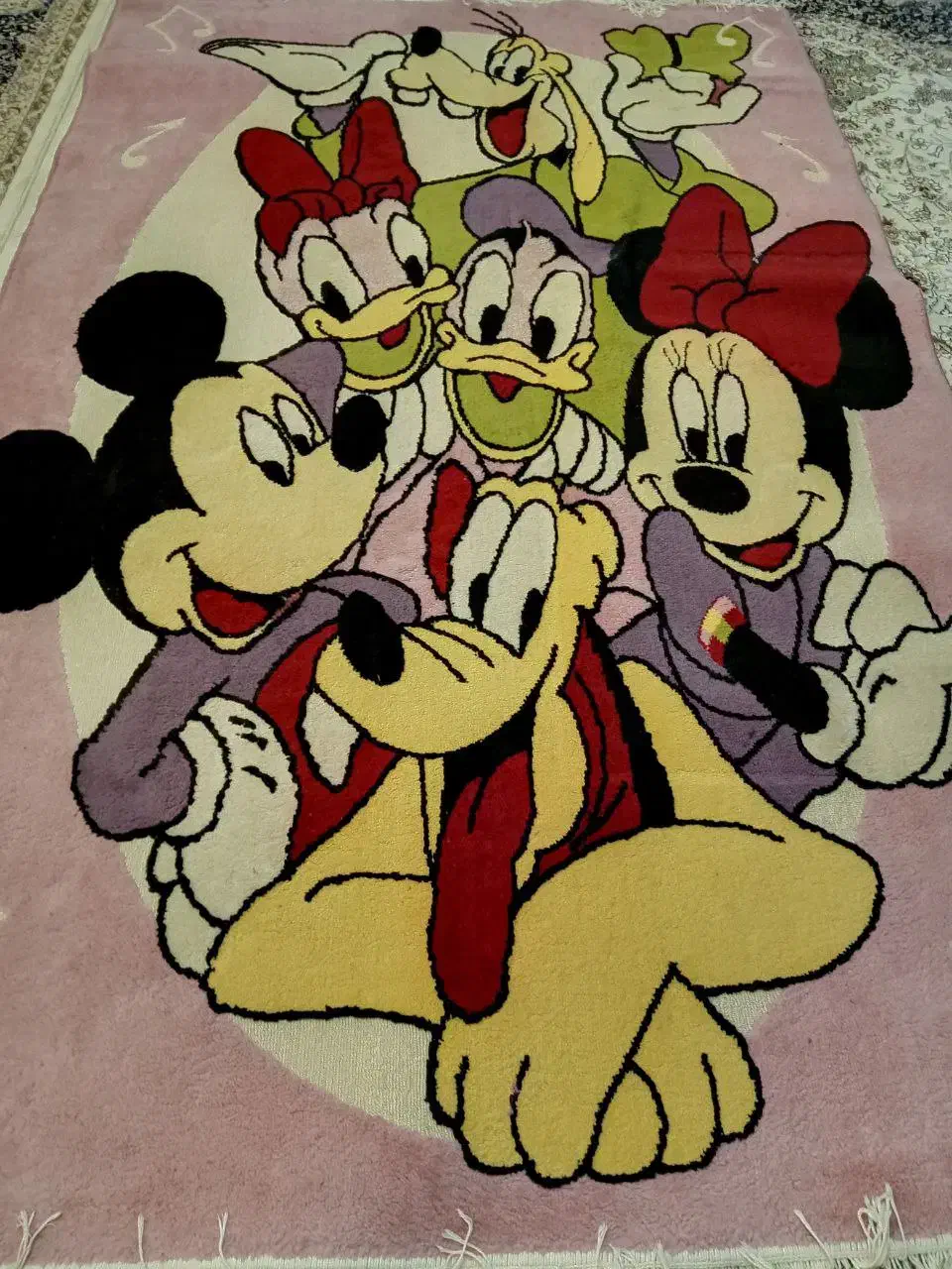 دو عدد قالیچه|گلیم، جاجیم، گبه|خرم‌آباد, |دیوار