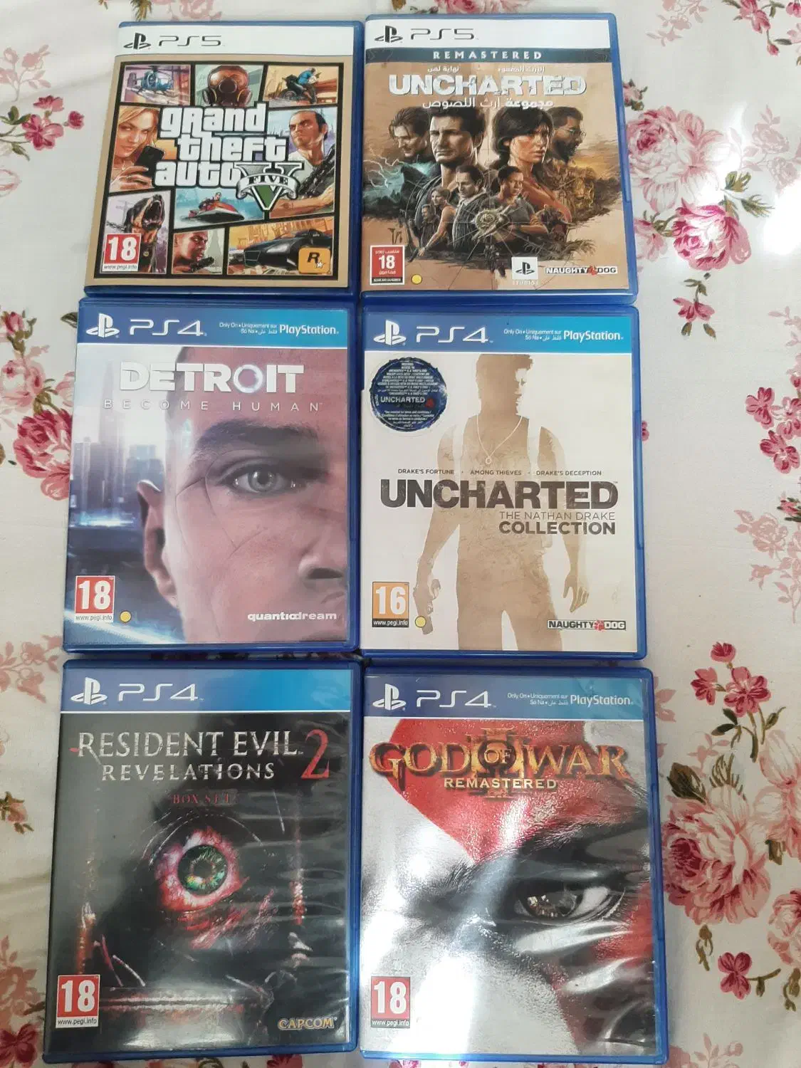 uncharted gta evil ps4 ps5|کنسول، بازی ویدئویی و آنلاین|تهران, شاهین|دیوار